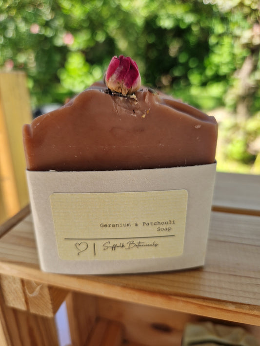 Geranium & Patchouli Hand-Made Soap